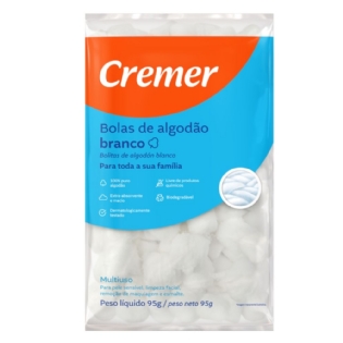 ALGODAO BOLAS 50g CREMER