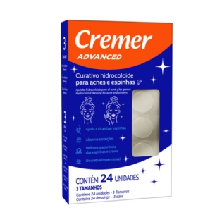 CURAT HIDROC P/ ACNES E ESPINH CREMER ADVANCED C/32 CART C/24U