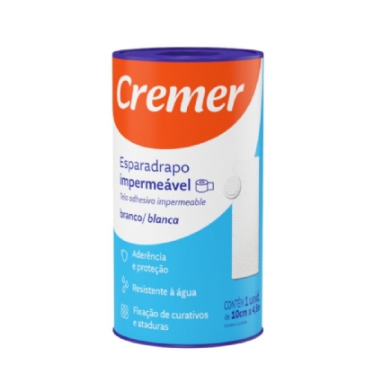 ESPARADRAPO 10CMX4,5M CREMER HIPOALERGENICO