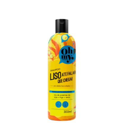 OH MY SHAMPOO LISO ATE FALAR QUE CHEGA 300ML