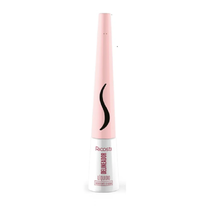 RICOSTI DELINEADOR LIQUIDO VEGANO PRETO