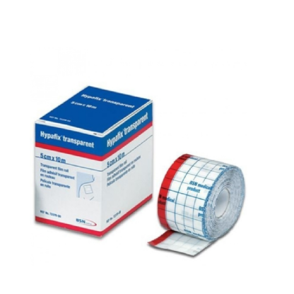 FITA ADESIVA HYPAFIX TRANSPARENTE 10M X 5CM ROLO 7237800