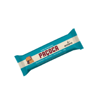 EMANA BARRA DE PROTEINA E AMENDOIM PACOCA C COBERTURA  CHOC. MEIO AMRGO WHY PROTEIN 40 GR