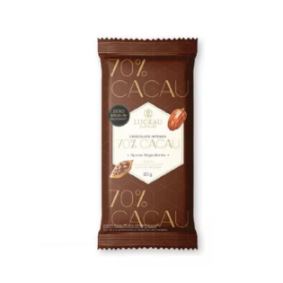 LUCKAU BARRA CHOCOLATE 70% VEGANO 20G.