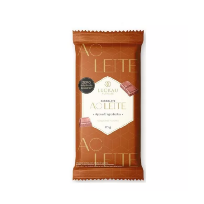 LUCKAU BARRA CHOCOLATE AO LEITE 20G