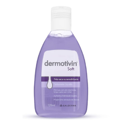 DERMOTIVIN SOFT SAB LIQ PELE SECA/NORMAL 120 ML