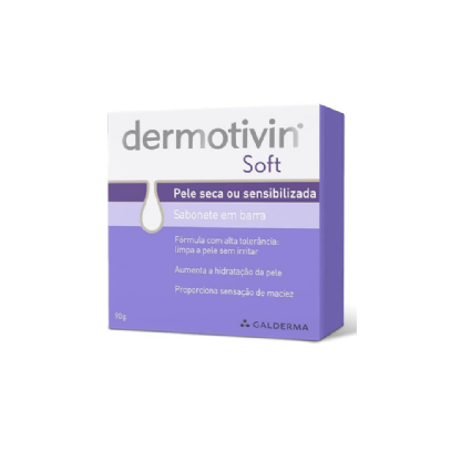 DERMOTIVIN SOFT SABONETE 90G
