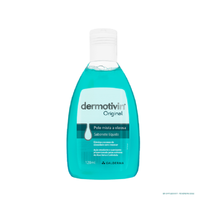 DERMOTIVIN ORIGINAL SABONETE LIQUIDO 120ML
