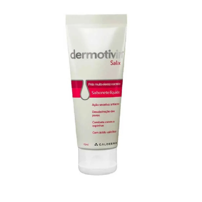 DERMOTIVIN SALIX PELE ACNEICA SAB LIQUIDO 70ML