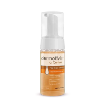 DERMOTIVIN FOAM CONTROL PELE MUITO OLEOSA 130ML