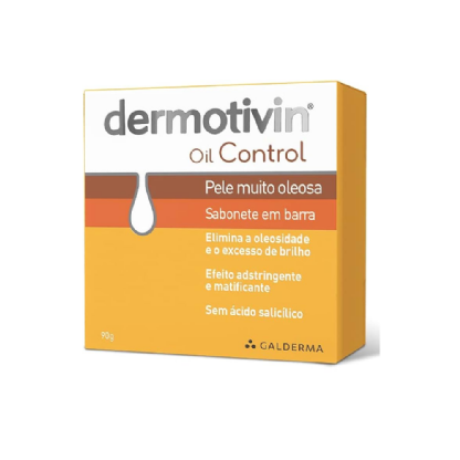 DERMOTIVIN CONTROL SABONETE BARRA 90G