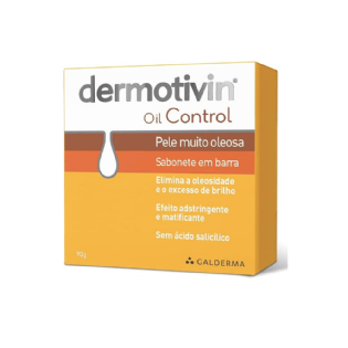 DERMOTIVIN CONTROL SABONETE BARRA 90G