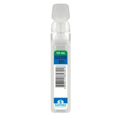 GLICOSE 25% FR 10ML SAMTEC