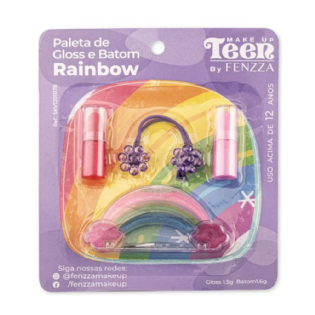 FENZZA PALETA DE GLOSS/BATOM RAINBOW