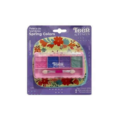 FENZZA PALETA DE SOMBRAS SPRING COLORS