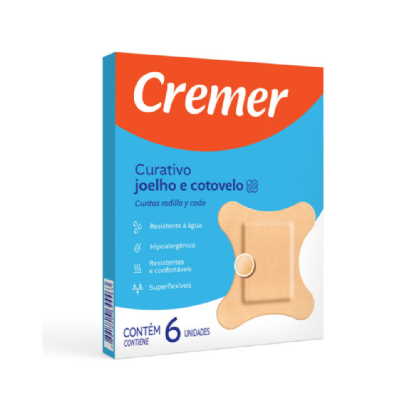 CURATIVO CREMER JOELHO/COTOVELO C/6