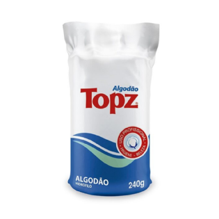 ALGODAO HIDROFILO COSMETICOS ROLO 240G TOPZ