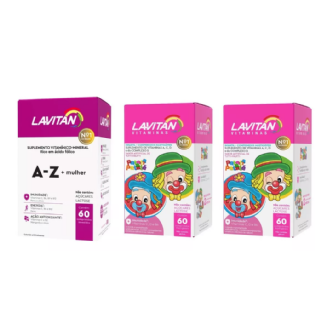 CIMED LAVITAN KIT AZ MULHER+INF TUTTI FRUTTI