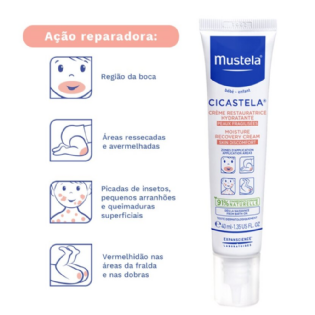 MUSTELA CICASTELA 40ML | Creme Cicatrizante para Pele