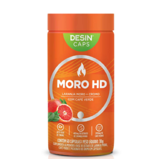DESIN MORO HD - POTE 30g - 60 CAPSULAS
