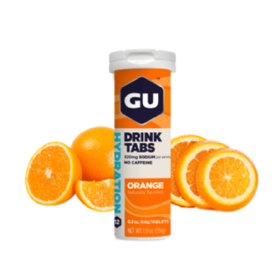 GU ENERGY TABS HIDROELETROLITICO  LARANJA 12 PASTILHAS EFERV.
