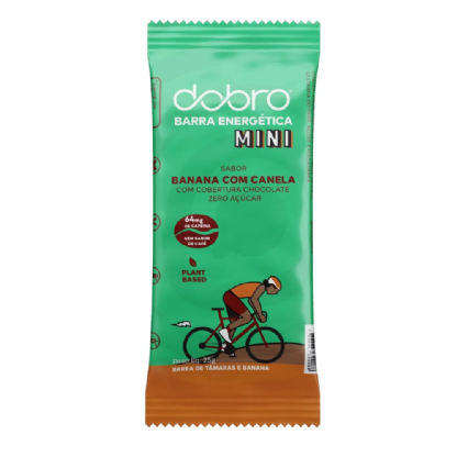 Barra Energetica Mini Banana com Canela 25G