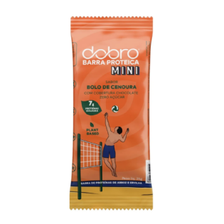 Barra Proteica Mini Bolo de Cenoura 25g