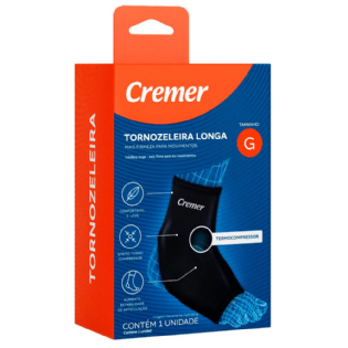 TORNOZELEIRA LONGA PRETO G NEO CREMER.