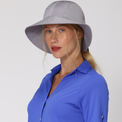 UVLINE CHAPEU SAN REMO FEMININO CINZA