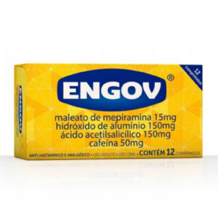 ENGOV 15+150+150+50MG 12CPR