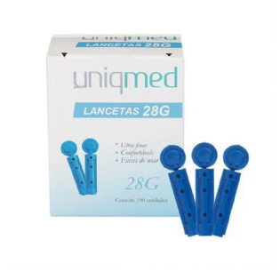 LANCETAS 28G  UNIQMED