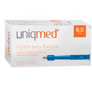 PUNCH P/ BIOPSIA 6.0MM UNIQMED