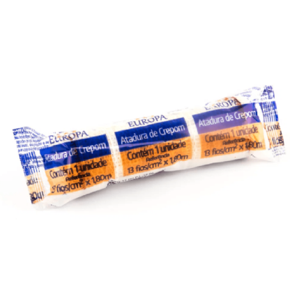 ATADURA CREPE 13 FIOS 6CM 1,8M EUROPA