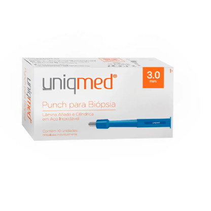 PUNCH P/ BIOPSIA 3.0MM UNIQMED