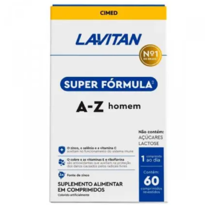 CIMED LAVITAN MULTI HOMEM 5G FR X 60 CPRV