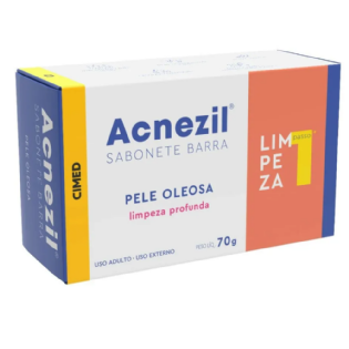 CIMED ACNEZIL SABONETE BARRA PELE OLEOSA 70G