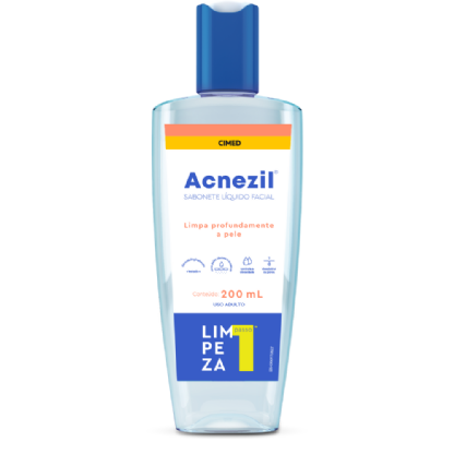 CIMED ACNEZIL SABONETE LIQUIDO FACIAL FR 200ML