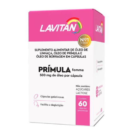 CIMED LAVITAN PRIMULA FEMME 60 CAPS