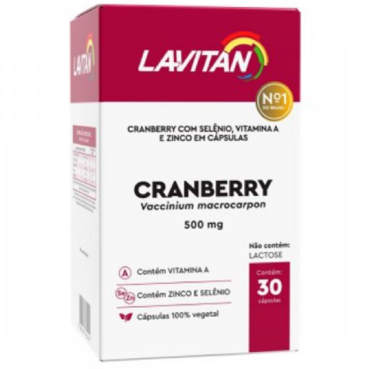 CIMED LAVITAN CRANBERRY CAPS FR X 30