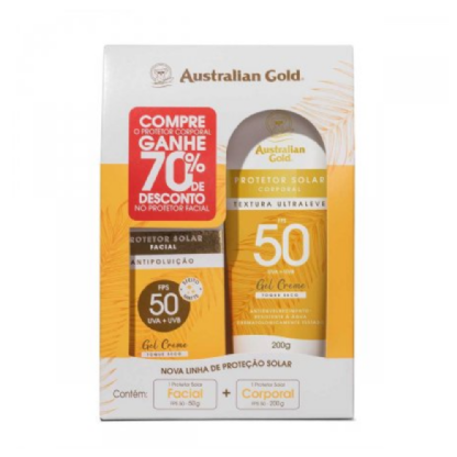 KIT AUSTRALIAN GOLD KIT FPS50 200G+FAC 50G