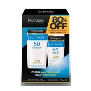 NEUTROGENA KIT NEUTROG SUNFRE F50 200ML+120ML-DEMAIS PROD