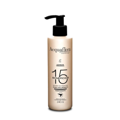 ACQUAFLORA LEAVE IN 15 BENEFICIOS