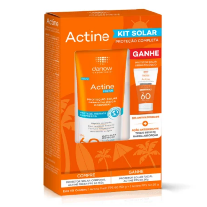 DARROW KIT ACTINE PROT SOL FP60 FRESH+FP60 S/COR20G