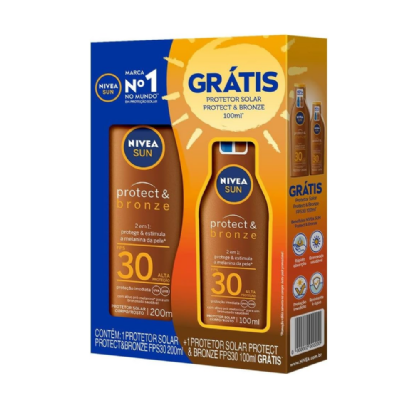 NIVEA KIT PROT SOL FPS30 200ML+FPS30 100ML P NIVEA