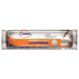 Atadura Crepe 12cm x 1,80m | Pacote com 6 Unidades Cremer