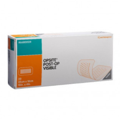 OPSITE POST OP VISIBLE 25 CM | Curativo Transparente para Uso Pós-Operatório