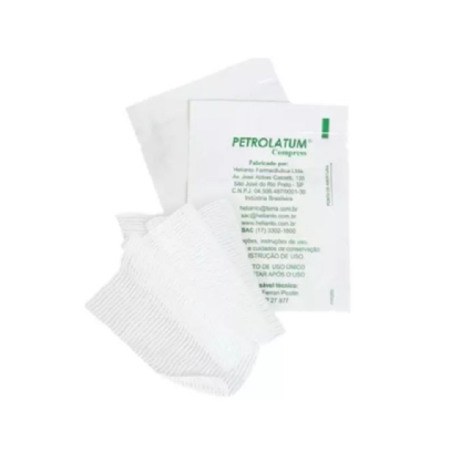 PETROLATUM COMPRESS 7,6cm X 20,3CM UNICENTER