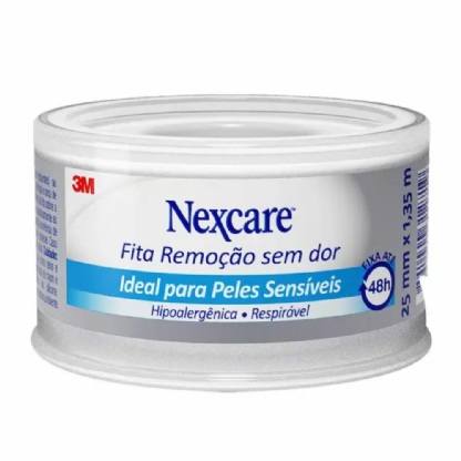 FITA REMOCAO (SEM DOR) PARA PELE SENSIVEL 25MMx1,35M NEXCARE 1110(24561)