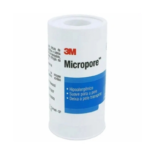 FITA MICROPORE 100 X 10M C/ CAPA 3M