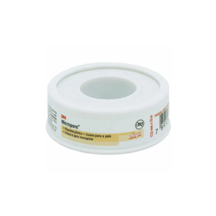 FITA MICROPORE BEGE 1,2CM X 10MT 3M C/CAPA - Ref1533